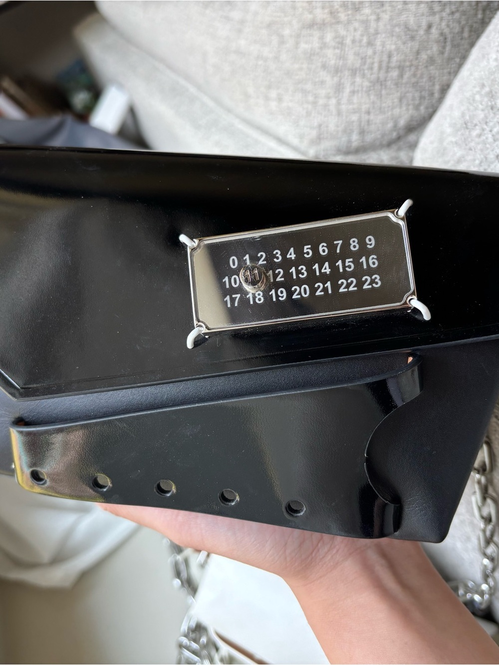 Maison Margiela black snatched small bag - Picture 3 of 6